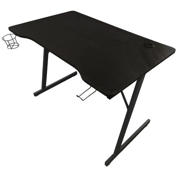 Геймерский игровой компьютерный стол 100 см Bonro B-07 черный (42401088) 42401088 фото