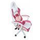 Крісло геймерське Bonro Lady 807 рожево-біле (42300098) 42300098 фото 6