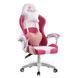 Крісло геймерське Bonro Lady 807 рожево-біле (42300098) 42300098 фото 1