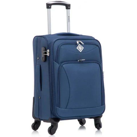 Чемодан Bonro Tourist 4 колеса (небольшой) синий (10132001) 10132001 фото