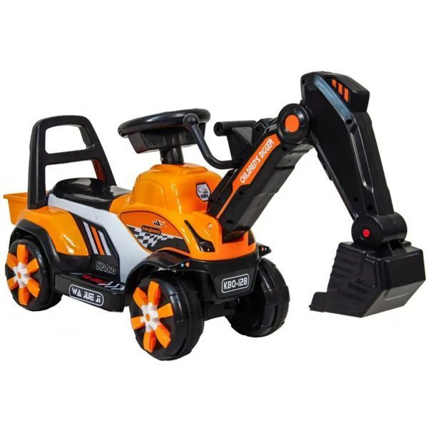 Экскаватор детский трактор большой Spoko SP-128 желтый (42400576) 42400576 фото