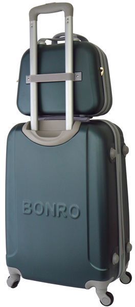 Комплект валіза та кейс Bonro Smile великий смарагдовий (10110301) 10110301 фото