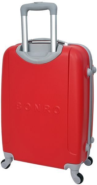 Набір дорожніх валіз Bonro Smile 3 штуки бордовий (10050301) 10050301 фото