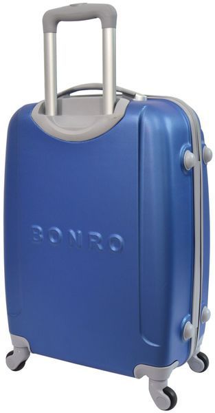 Набір дорожніх валіз Bonro Smile 3 штуки синій (10050302) 10050302 фото
