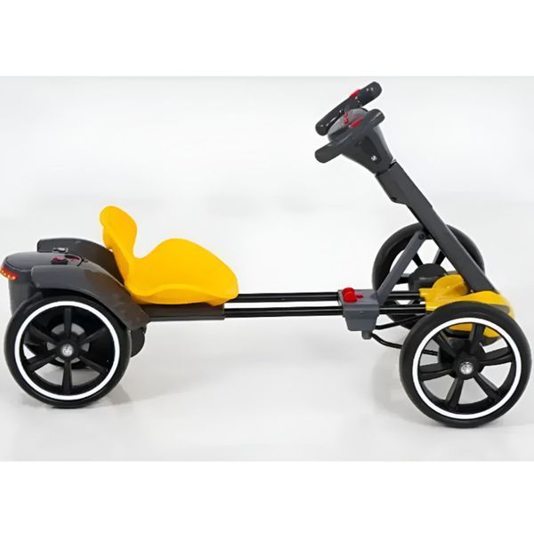 Детский электрокарт с пультом управления Spoko SP-V17 6V4,5 желтый (42412108) 42412108 фото