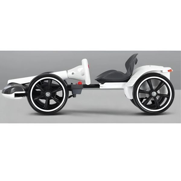 Детский электрокарт с пультом управления Spoko SP-V17 6V4,5 белый (42412107) 42412107 фото