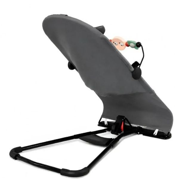 Дитячий шезлонг Spoko Baby крісло гойдалка сірий (SP-108) (42401233) 42401233 фото