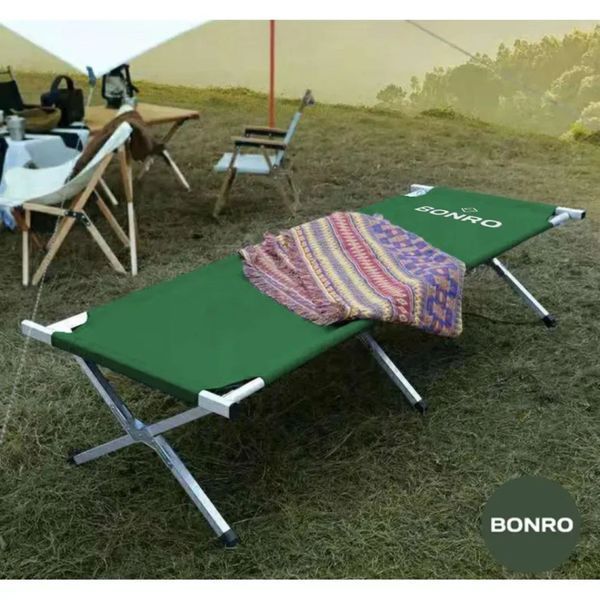 Кровать раскладная туристическая Bonro B-2010 зеленое (90000007) 90000007 фото
