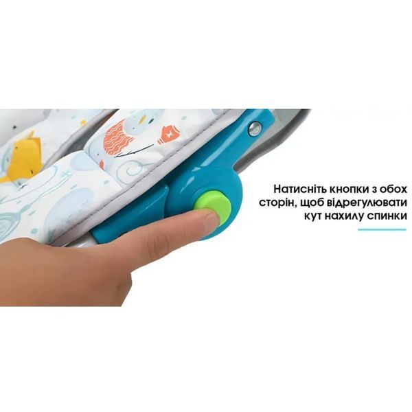 Дитячий стілець шезлонг-гойдалка для годування SPOKO SP-818 (42400403) 42400403 фото