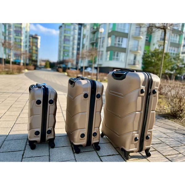 Чемодан Bonro 2019 набор 3 штуки шампань (10500308) 10500308 фото