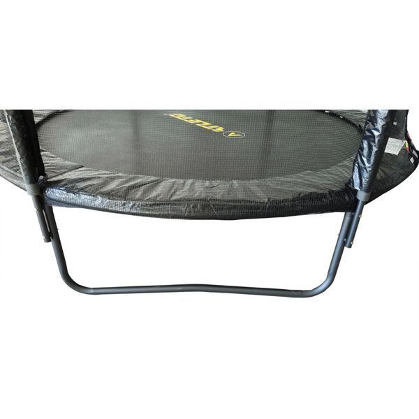 Батут з сіткою та драбинкою 252 см Atleto Black (42400582) 42400582 фото