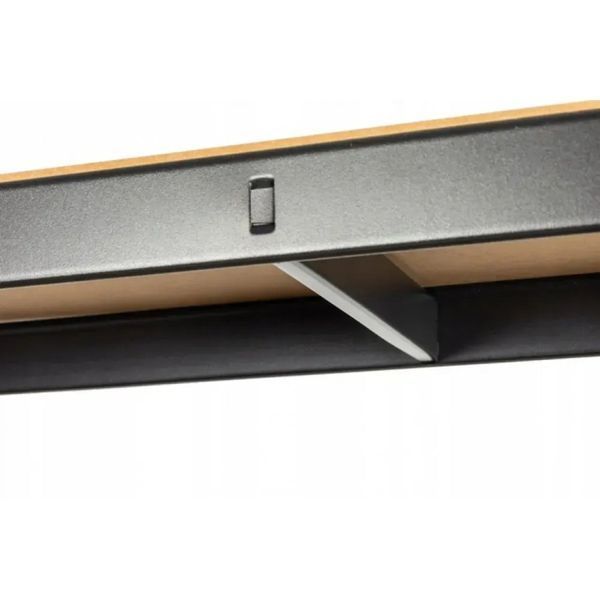 Стелаж металевий 180х90х30 Siker P9030 чорний 5 полиць (42401068) 42401068 фото