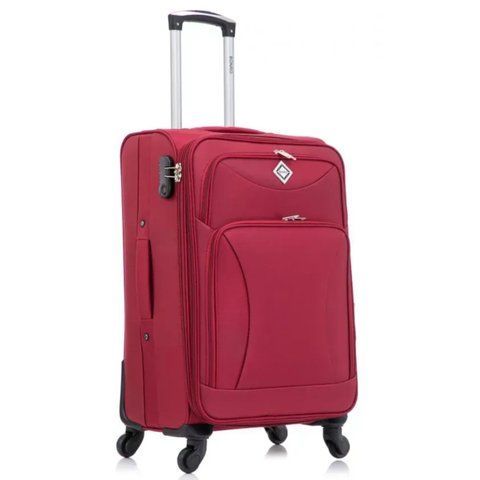 Чемодан Bonro Tourist 4 колеса (небольшой) вишневый (10132002) 10132002 фото