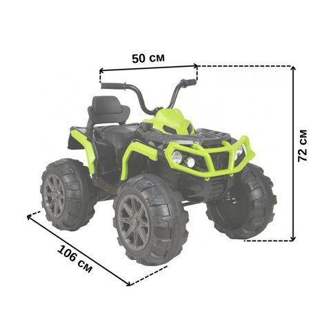 Дитячий електроквадроцикл Spoko HM-1288 зелений (42300209) 42300209 фото