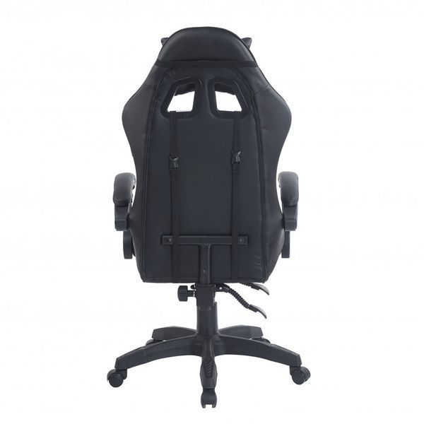 Геймерское эргономичное кресло с подушкой Bonro BN-086 черное (42400965) 42400965 фото