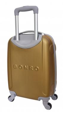 Чемодан ручная кладь Bonro Smile (мини) золотой 