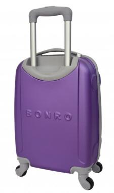 Чемодан ручная кладь Bonro Smile (мини) фиолетовый 