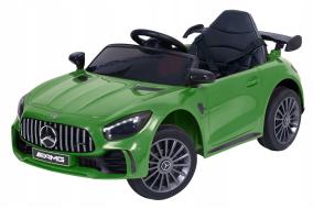 Детский електромобиль Mercedes BBH-011 зеленый (колеса EVA) (лицензионный)