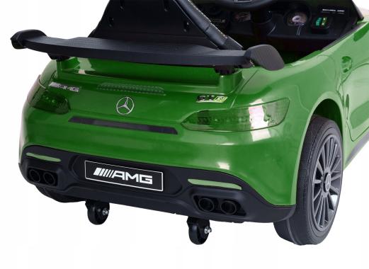 Детский електромобиль Mercedes BBH-011 зеленый (колеса EVA) (лицензионный) 