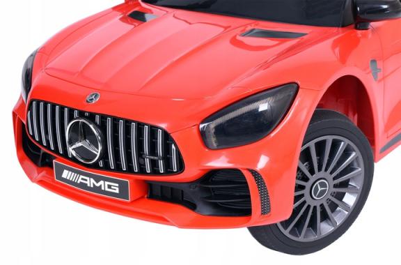 Детский електромобиль Mercedes BBH-011 красный (колеса EVA) (лицензионный) 