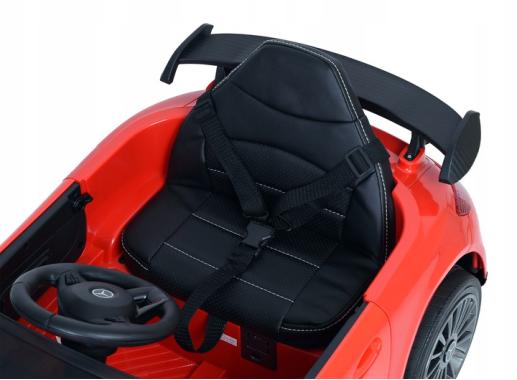 Детский електромобиль Mercedes BBH-011 красный (колеса EVA) (лицензионный) 