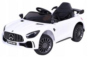 Детский електромобиль Mercedes BBH-011 белый (колеса EVA) (лицензионный)