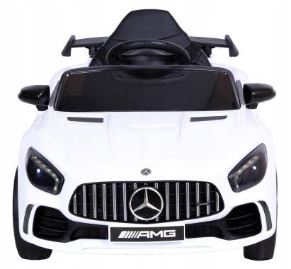  Дитячий електромобіль Mercedes BBH-011 білий (колеса EVA) (ліцензійний)