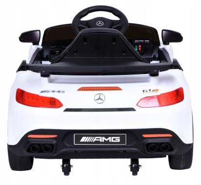  Дитячий електромобіль Mercedes BBH-011 білий (колеса EVA) (ліцензійний)