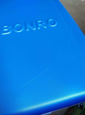  Валіза Bonro Smile (велика) голуба (105)