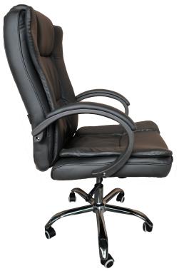  Крісло офісне на колесах Bonro B-607 чорне