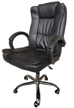  Крісло офісне на колесах Bonro B-607 чорне