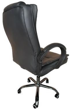  Крісло офісне на колесах Bonro B-607 чорне