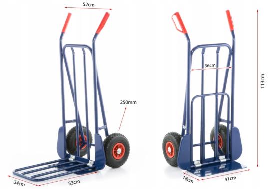  Візок вантажний ручний складний Siker HT1826 280 кг