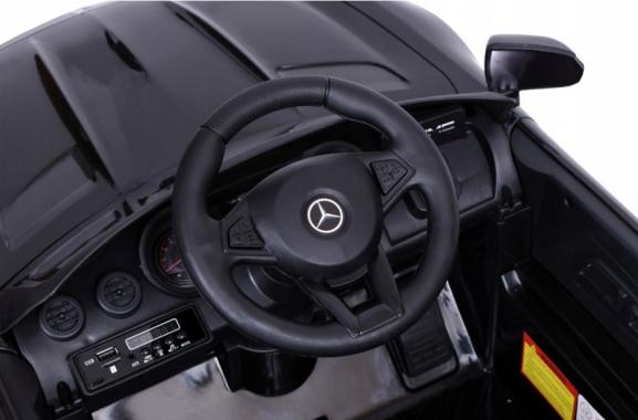  Дитячий електромобіль Mercedes BBH-011 чорний (колеса EVA) (ліцензійний)