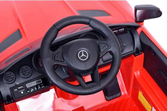 Детский електромобиль Mercedes BBH-011 красный (колеса EVA) (лицензионный) 