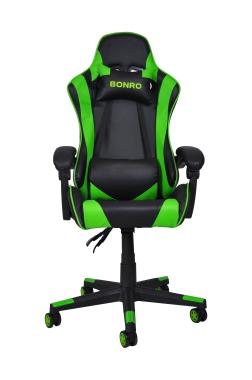  Крісло геймерське Bonro B-2013-2 зелене