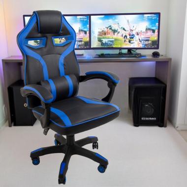 Кресло геймерськое Bonro B-827 синее 