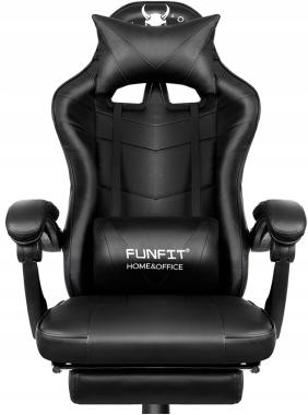 Кресло геймерское FunFit Game On RX4 черное 