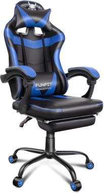 Кресло геймерское FunFit Game On RX4 синее 