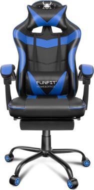Кресло геймерское FunFit Game On RX4 синее 