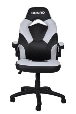  Крісло геймерське Bonro B-office 2 біле