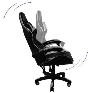 Кресло геймерское Bonro B-810 серое 