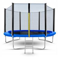 Батут ELITON 312 см с сеткой синий