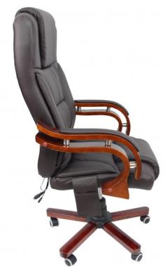 Кресло Bonro Premier M-8005 коричневое 