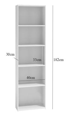  Книжкова поличка R-40