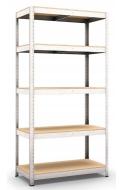 Стелаж складський металевий FunFit 150х75х30 см