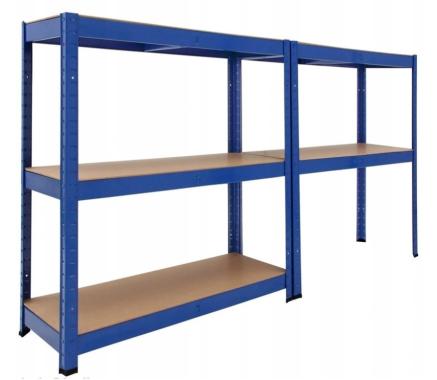 Стеллаж металлический 180х90х45см Siker PM9045 (нагрузка 1400кг) 