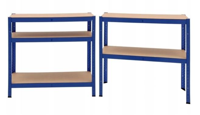 Стеллаж металлический 180х90х45см Siker PM9045 (нагрузка 1400кг) 