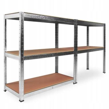 Стеллаж металлический 3 секции 15 полок Siker 180x90x40 