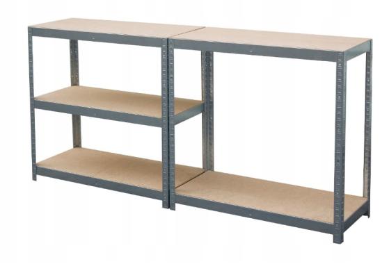 Стеллаж металический Metalkas NlT/GALVA 180×90×40 
